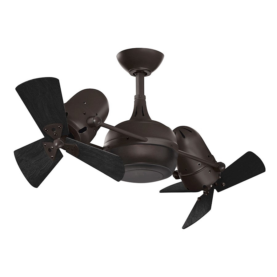 Matthews Fan Dagny Ceiling Fan, Textured Bronze