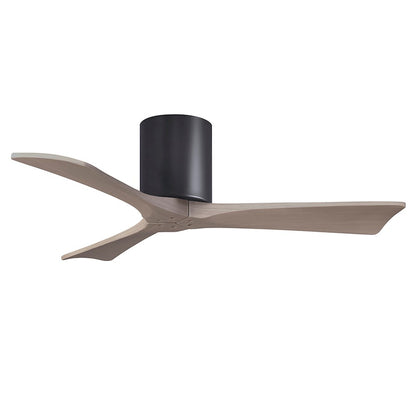 Matthews Fans Irene-3H 42in 3-Blade Ceiling Fan | Contemporary Walnut and Light Maple Solid Wood | Living Room & Bedroom | Model IR3H-WN-LM-42
