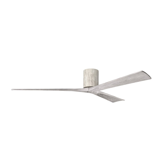 Matthews Fans Irene 3H 72in 3-Blade Ceiling Fan | Rustic Barnwood and Solid Wood Blades | Great Room & Covered Patio | Model IR3H-BW-BW-72