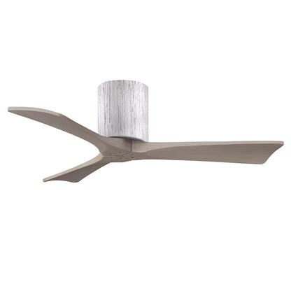 Matthews Fans Irene-3H 42in 3-Blade Ceiling Fan | Contemporary Walnut and Light Maple Solid Wood | Living Room & Bedroom | Model IR3H-WN-LM-42