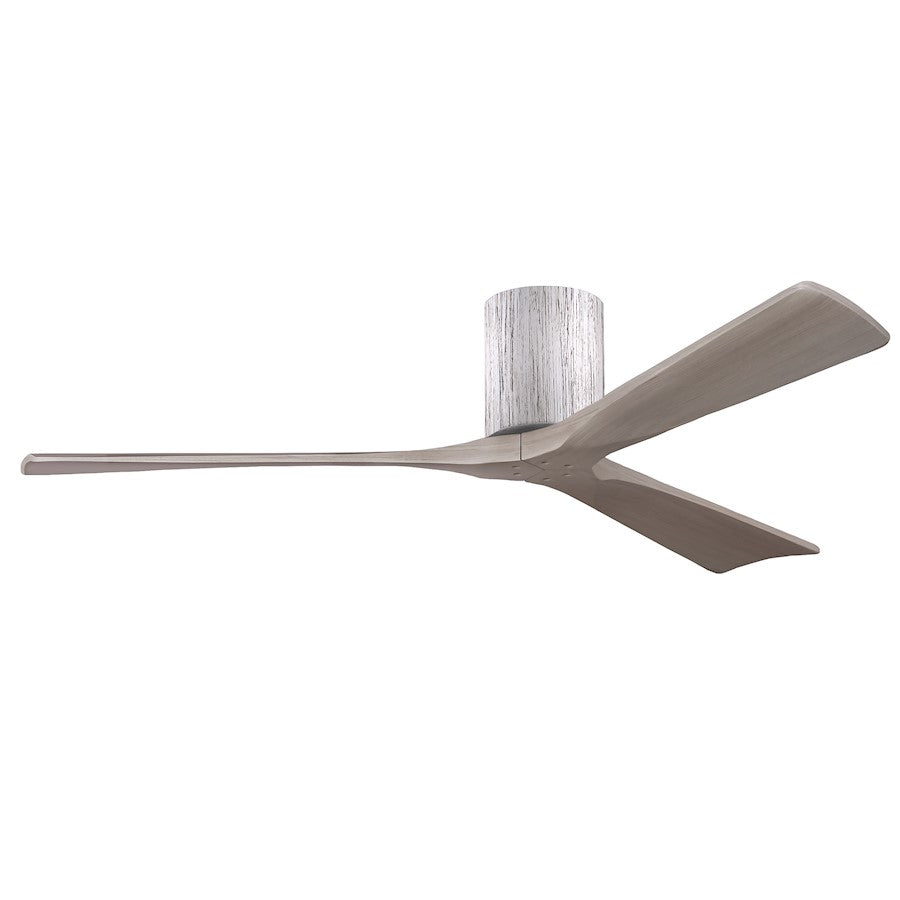 Matthews Fans Irene-3H 60in 3-Blade Ceiling Fan | Rustic Barn Wood and Gray Ash Wood Blades | Living Room & Bedroom | Model IR3H-BW-GA-60