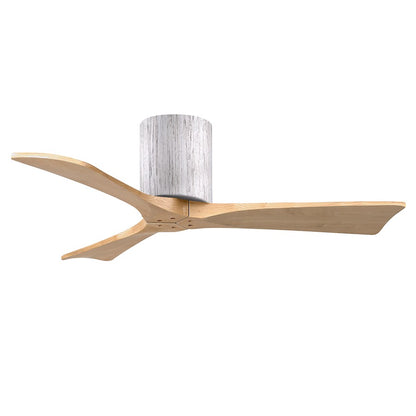 Matthews Fans Irene-3H 42in 3-Blade Ceiling Fan | Contemporary Walnut and Light Maple Solid Wood | Living Room & Bedroom | Model IR3H-WN-LM-42