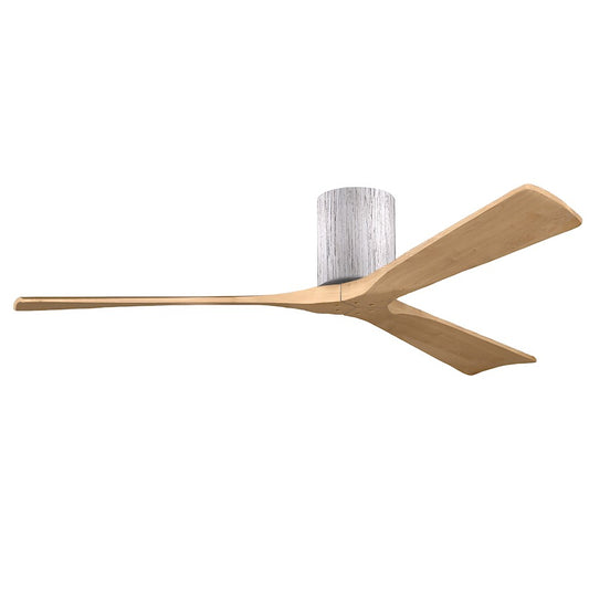 Matthews Fans Irene-3H 60in 3-Blade Ceiling Fan | Rustic Barn Wood and Light Maple Solid Wood Blades | Living Room & Covered | Model IR3H-BW-LM-60