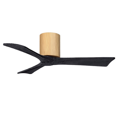 Matthews Fans Irene-3H 42in 3-Blade Ceiling Fan | Contemporary Walnut and Light Maple Solid Wood | Living Room & Bedroom | Model IR3H-WN-LM-42