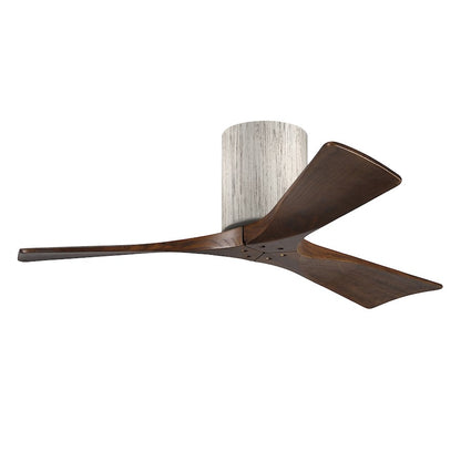 Matthews Fans Irene-3HLK 60in 3-Light LED Ceiling Fan | Rustic Walnut Solid Wood Blades | Living Room & Bedroom | Model IR3HLK-WN-WA-60