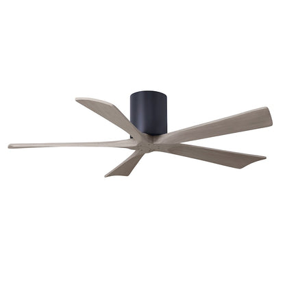 Matthews Fans Irene-5H 52in 5-Blade Ceiling Fan | Rustic Walnut and Light Maple Solid Wood Blades | Living Room & Bedroom | Model IR5H-WN-LM-52