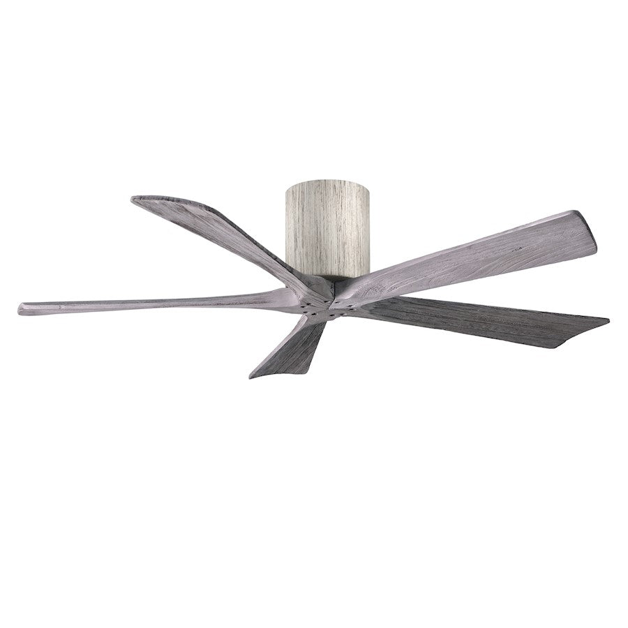 Matthews Fans Irene 5H 60in 5-Blade Ceiling Fan | Rustic Barnwood and Walnut Solid Wood | Large Living Room & Great Room | Model IR5H-BW-WA-60
