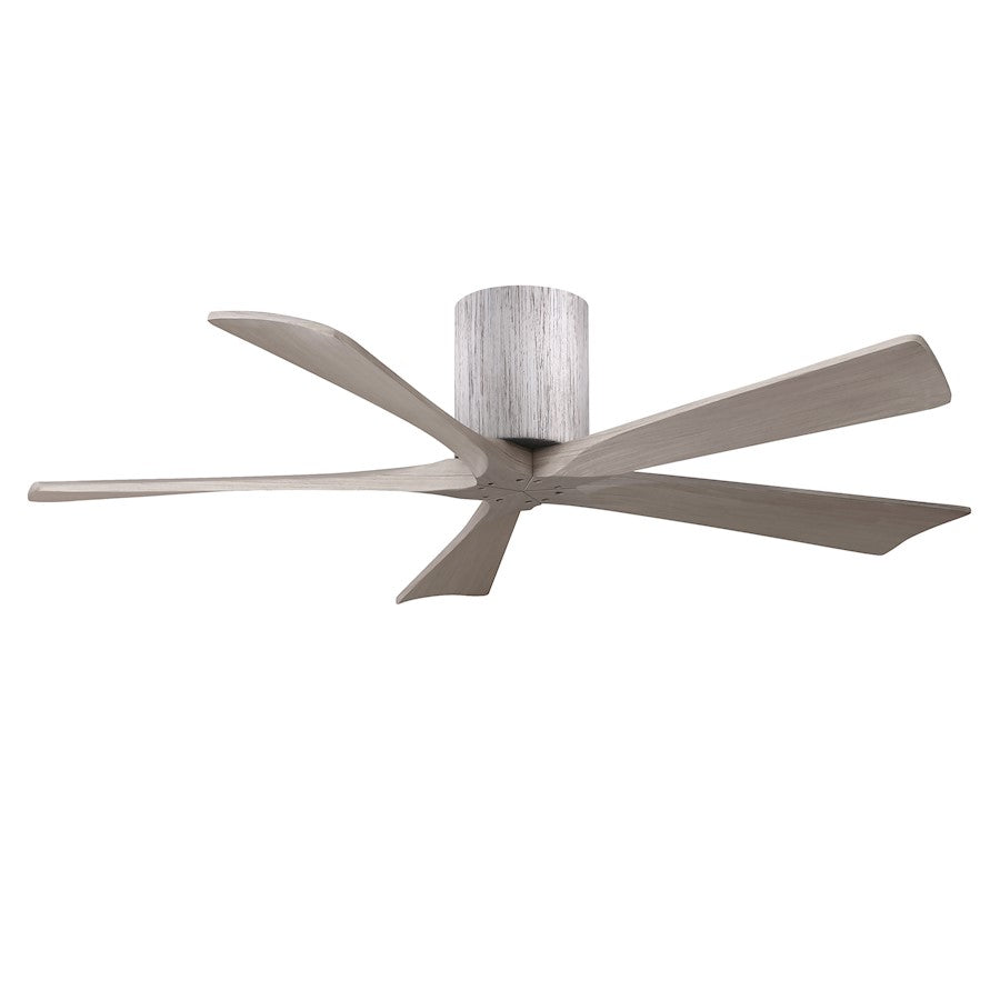 Matthews Fans Irene-5H 52in 5-Blade Ceiling Fan | Rustic Walnut and Light Maple Solid Wood Blades | Living Room & Bedroom | Model IR5H-WN-LM-52