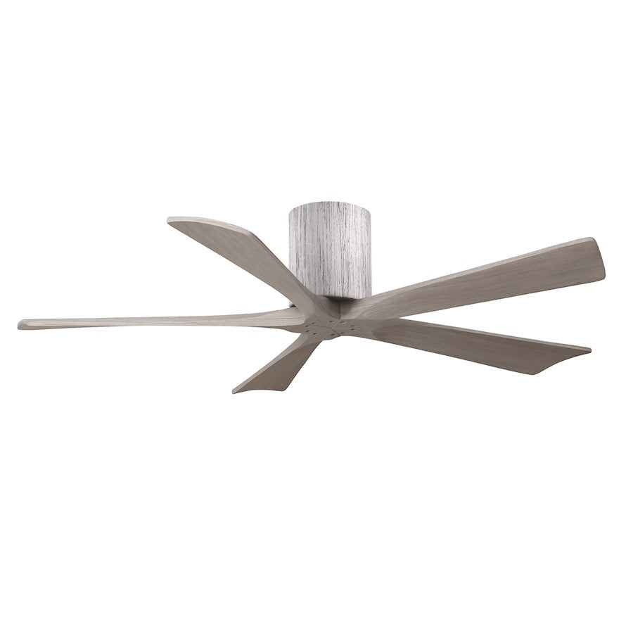 Matthews Fans Irene-5H 52in 5-Blade Ceiling Fan | Rustic Walnut and Light Maple Solid Wood Blades | Living Room & Bedroom | Model IR5H-WN-LM-52