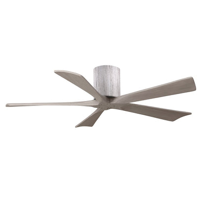 Matthews Fans Irene-5H 52in 5-Blade Ceiling Fan | Rustic Walnut and Light Maple Solid Wood Blades | Living Room & Bedroom | Model IR5H-WN-LM-52