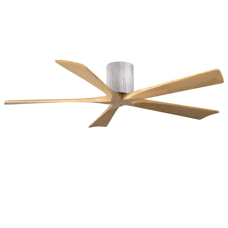 Matthews Fans Irene-5H 60in 5-Blade Ceiling Fan | Rustic Modern Walnut and Light Maple Solid Wood | Living Room & Covered Patio | Model IR5H-WN-LM-60