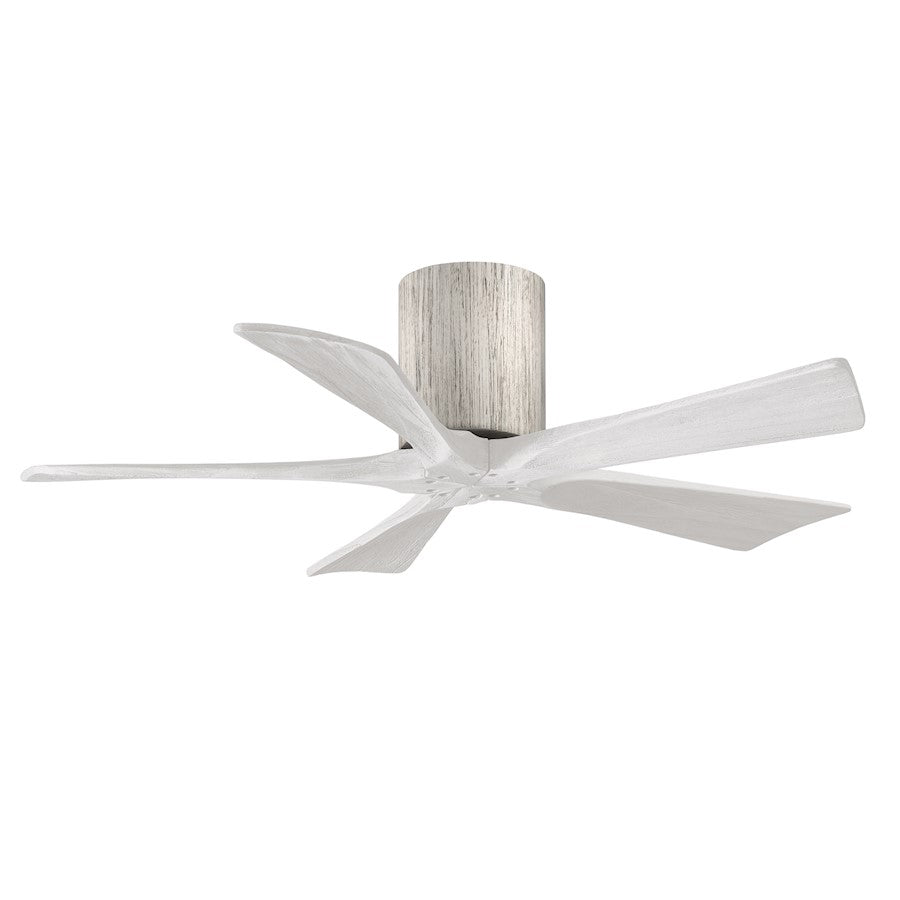 Matthews Fans Irene 5H 60in 5-Blade Ceiling Fan | Rustic Barnwood and Walnut Solid Wood | Large Living Room & Great Room | Model IR5H-BW-WA-60