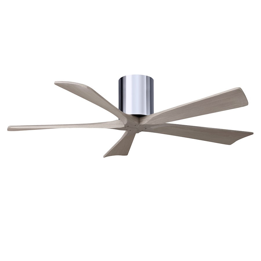 Matthews Fans Irene-5H 52in 5-Blade Ceiling Fan | Rustic Walnut and Light Maple Solid Wood Blades | Living Room & Bedroom | Model IR5H-WN-LM-52