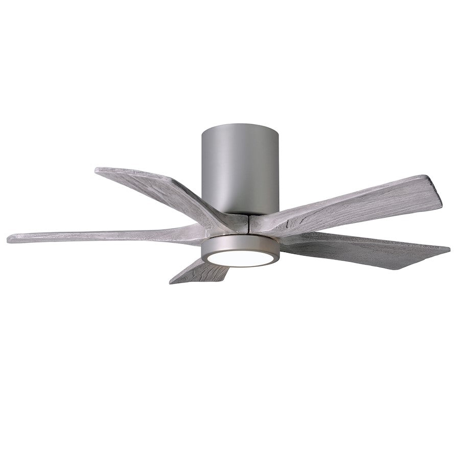 Matthews Fan Irene-5HLK 52in 5-Blade Ceiling Fan | Textured Bronze and Barn Wood Tone Wood Blades | Bedroom & Living Room | D | Model IR5HLK-TB-BW-52