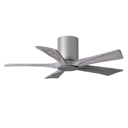 Matthews Fan Irene-5HLK 52in 5-Blade Ceiling Fan | Textured Bronze and Barn Wood Tone Wood Blades | Bedroom & Living Room | D | Model IR5HLK-TB-BW-52