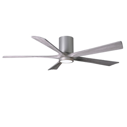 Matthews Fan Irene-5HLK 52in 5-Blade Ceiling Fan | Textured Bronze and Barn Wood Tone Wood Blades | Bedroom & Living Room | D | Model IR5HLK-TB-BW-52