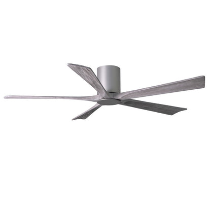 Matthews Fan Irene-5HLK 52in 5-Blade Ceiling Fan | Textured Bronze and Barn Wood Tone Wood Blades | Bedroom & Living Room | D | Model IR5HLK-TB-BW-52