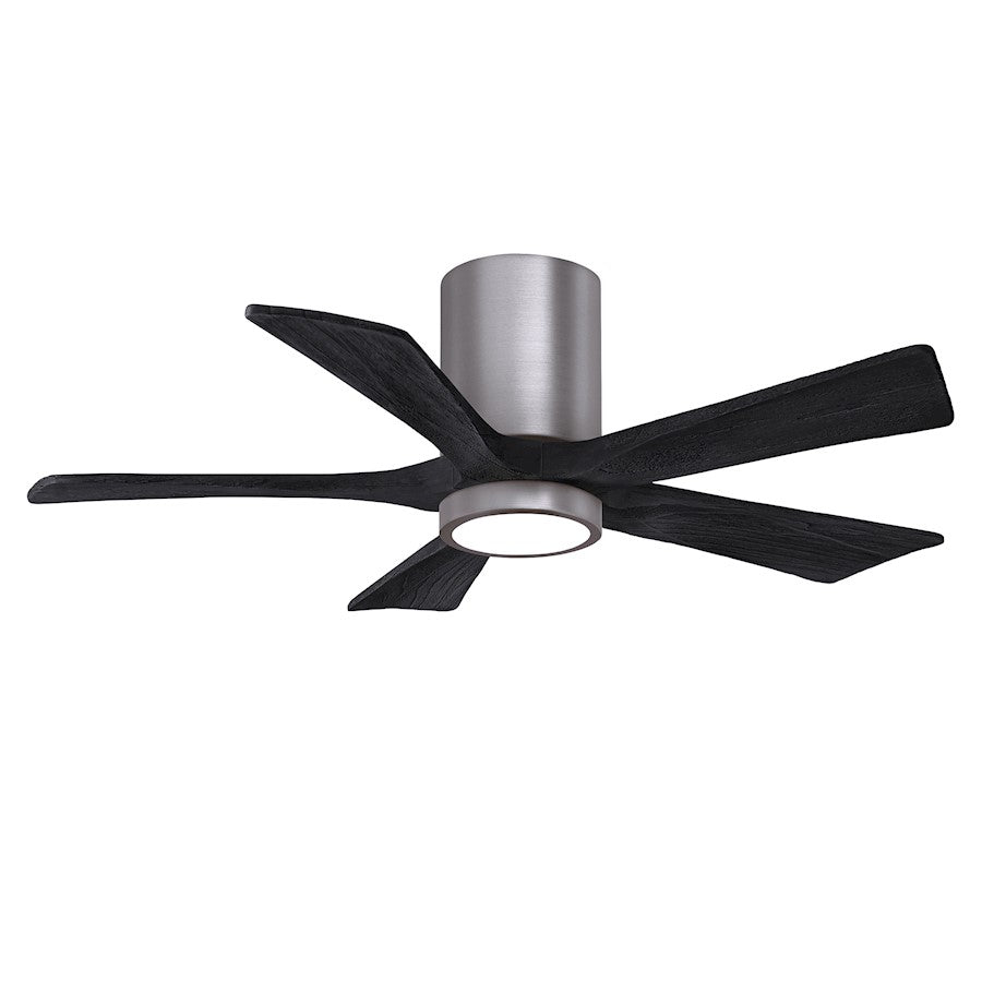 Matthews Fans Irene-5HLK 52in 5-Blade Ceiling Fan | Contemporary Light Maple and Walnut Tone Solid Wood | Living Room | Model IR5HLK-LM-WA-52