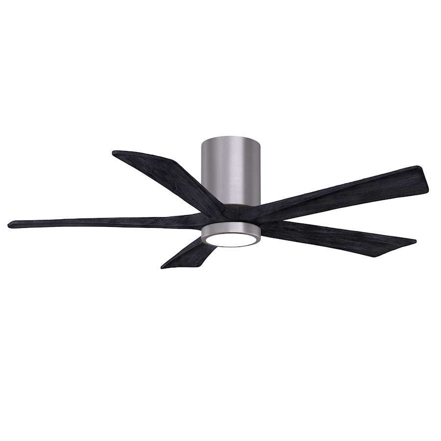Matthews Fans Irene-5HLK 52in 5-Blade Ceiling Fan | Contemporary Light Maple and Walnut Tone Solid Wood | Living Room | Model IR5HLK-LM-WA-52