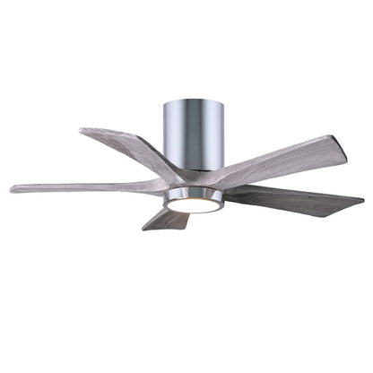 Matthews Fan Irene-5HLK 52in 5-Blade Ceiling Fan | Textured Bronze and Barn Wood Tone Wood Blades | Bedroom & Living Room | D | Model IR5HLK-TB-BW-52