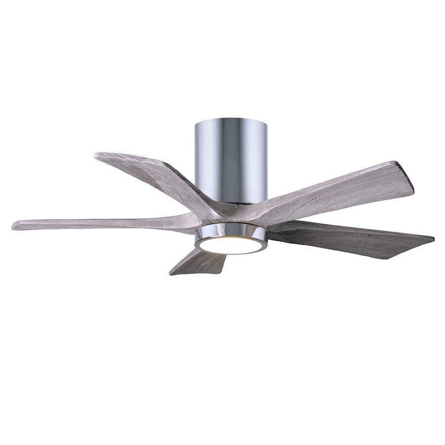 Matthews Fan Irene-5HLK 52in 5-Blade Ceiling Fan | Textured Bronze and Barn Wood Tone Wood Blades | Bedroom & Living Room | D | Model IR5HLK-TB-BW-52