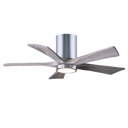 Matthews Fan Irene-5HLK 52in 5-Blade Ceiling Fan | Textured Bronze and Barn Wood Tone Wood Blades | Bedroom & Living Room | D | Model IR5HLK-TB-BW-52
