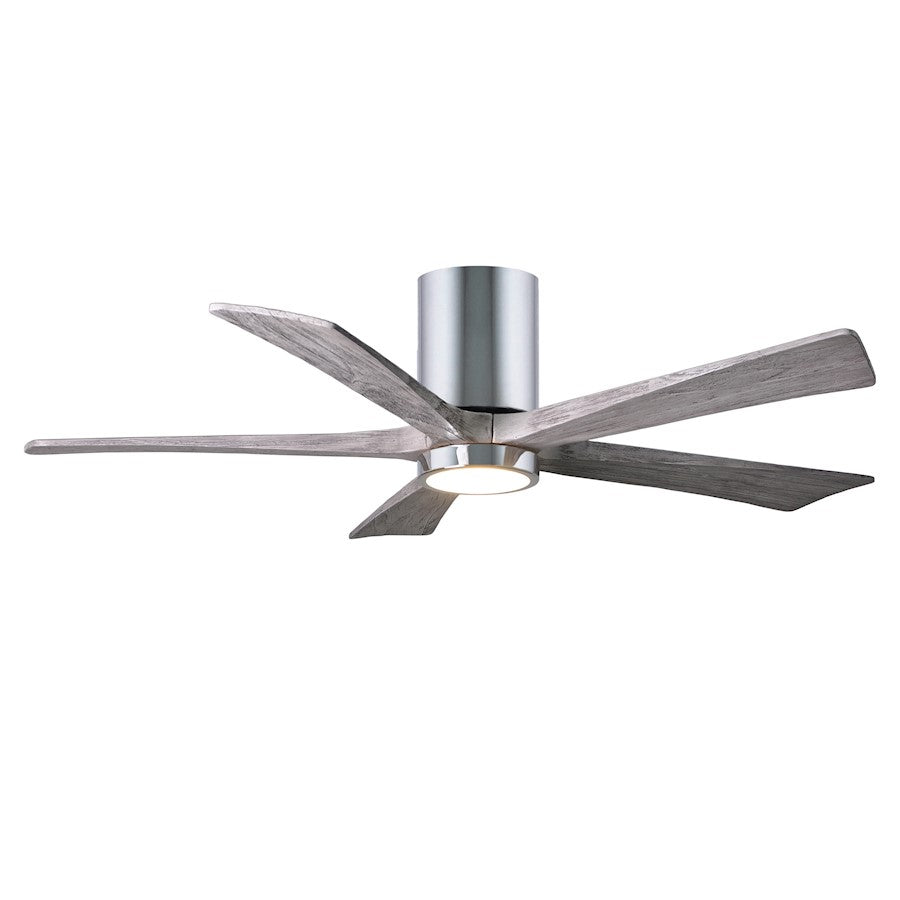 Matthews Fan Irene-5HLK 52in 5-Blade Ceiling Fan | Textured Bronze and Barn Wood Tone Wood Blades | Bedroom & Living Room | D | Model IR5HLK-TB-BW-52