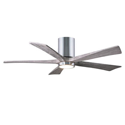 Matthews Fan Irene-5HLK 52in 5-Blade Ceiling Fan | Textured Bronze and Barn Wood Tone Wood Blades | Bedroom & Living Room | D | Model IR5HLK-TB-BW-52