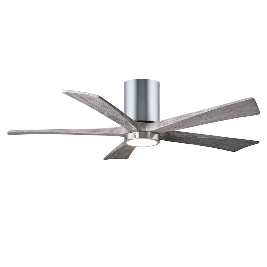 Matthews Fan Irene-5HLK 52in 5-Blade Ceiling Fan | Textured Bronze and Barn Wood Tone Wood Blades | Bedroom & Living Room | D | Model IR5HLK-TB-BW-52