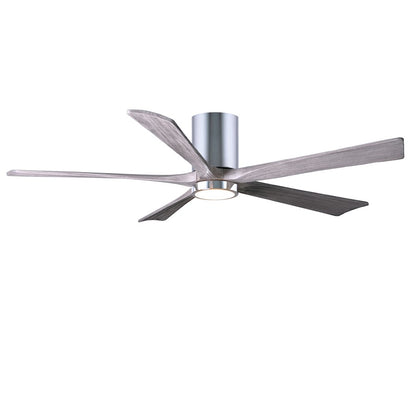 Matthews Fan Irene-5HLK 52in 5-Blade Ceiling Fan | Textured Bronze and Barn Wood Tone Wood Blades | Bedroom & Living Room | D | Model IR5HLK-TB-BW-52