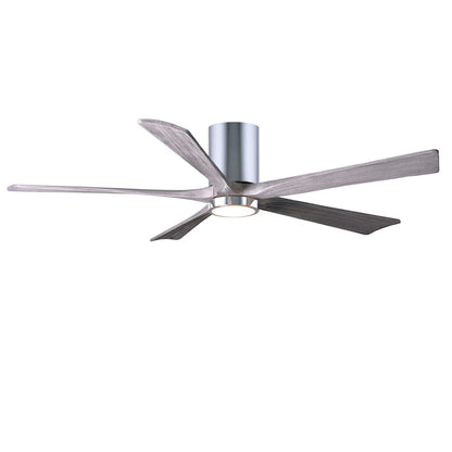 Matthews Fan Irene-5HLK 52in 5-Blade Ceiling Fan | Textured Bronze and Barn Wood Tone Wood Blades | Bedroom & Living Room | D | Model IR5HLK-TB-BW-52