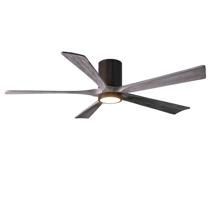 Matthews Fan Irene-5HLK 52in 5-Blade Ceiling Fan | Textured Bronze and Barn Wood Tone Wood Blades | Bedroom & Living Room | D | Model IR5HLK-TB-BW-52