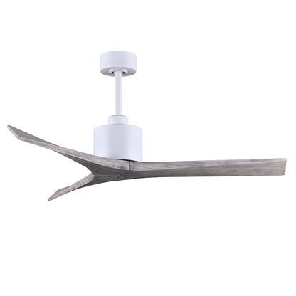 Matthews Fans Mollywood 60in 3-Blade Ceiling Fan | Contemporary Textured Bronze and Walnut Wood Blades | Living Room & Bedroom | Model MW-TB-WA-60