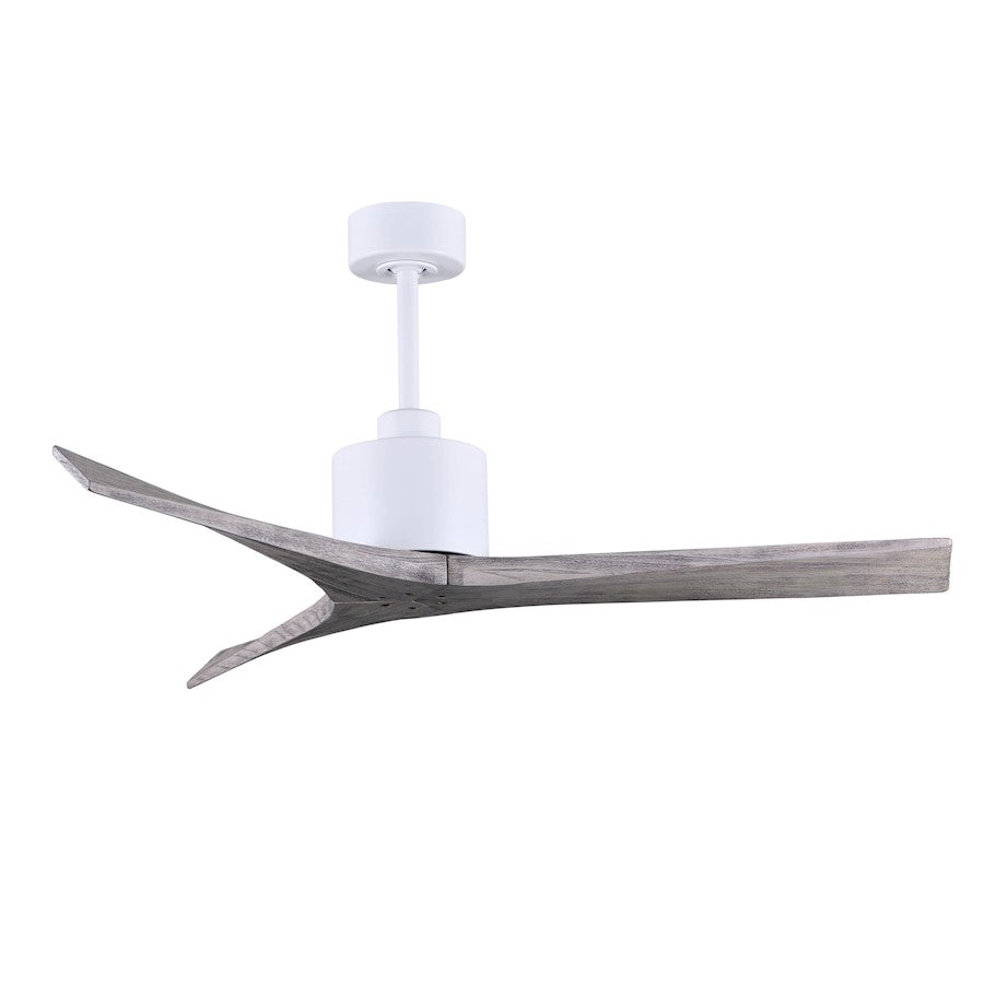 Matthews Fans Mollywood 60in 3-Blade Ceiling Fan | Contemporary Textured Bronze and Walnut Wood Blades | Living Room & Bedroom | Model MW-TB-WA-60
