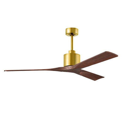 Matthews Fan Company Nan Ceiling Fan, Brass