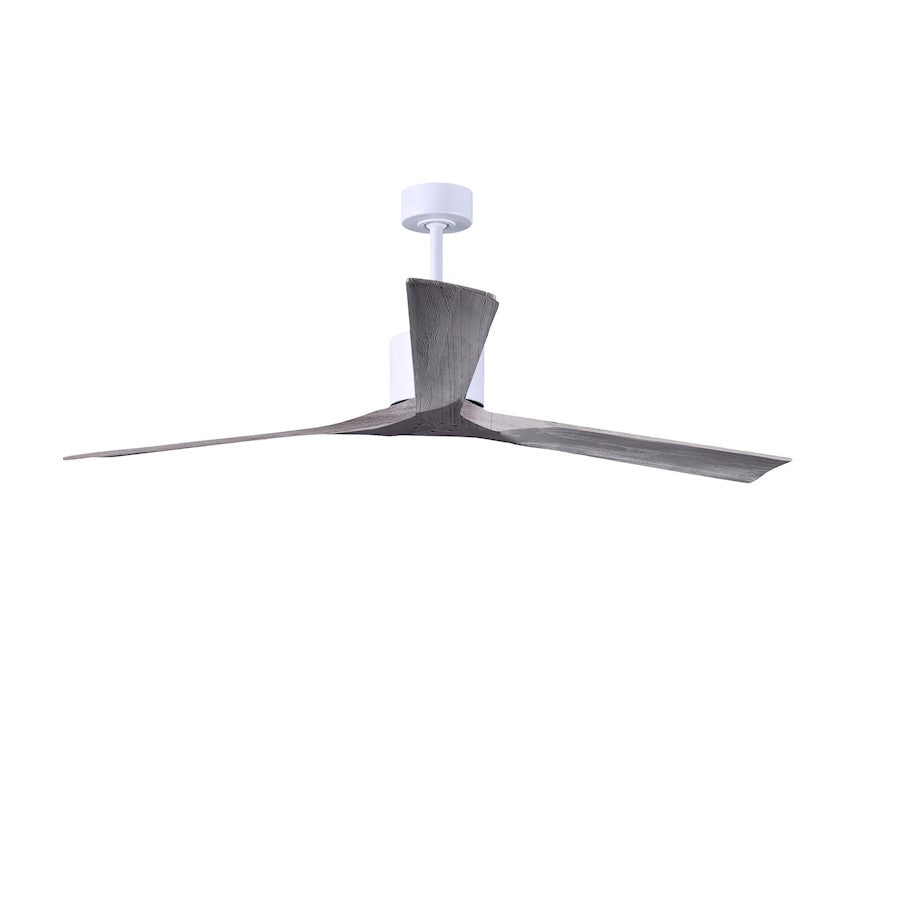 Matthews Fans Nan XL 72in 3-Blade Ceiling Fan | Textured Bronze and Walnut Wood Blades | Living Room & Bedroom | 72 x 72 x 10 in | Model NKXL-TB-WA-72