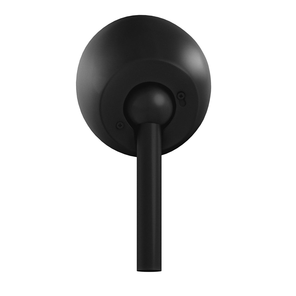 Matthews Fans Canopies Slant Ceiling Mount | Matte Black Metal | Vaulted Ceilings up to 29° | 2in H x 6in Dia | Model SLANTMT-BK