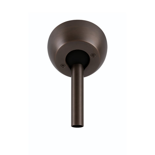 Matthews Fan Slant Ceiling Mount up to 29° | Contemporary Bronzette Metal | Vaulted Ceilings & Pitched Roofs | 6in W x 2in H | Model SlantMt-BZZT