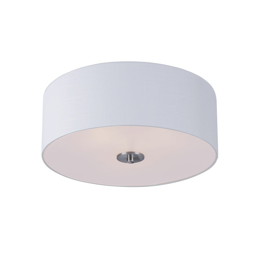 Maxim Lighting 7.75" x 18" Bongo 3 Lt Semi Flush, Bronze - 10010OMOI