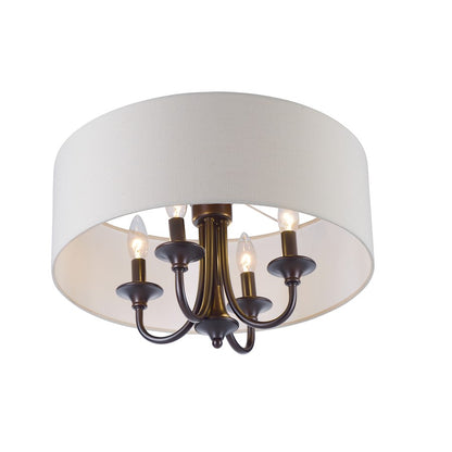 Maxim Lighting Bongo 4 Light Semi Flush, Bronze