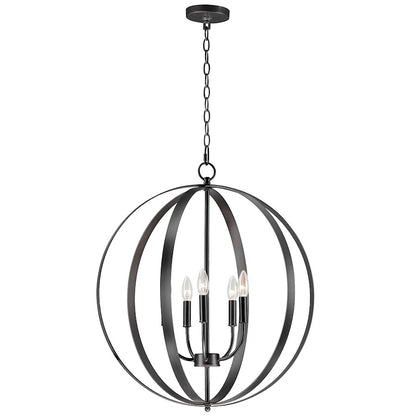 Provident Chandelier, Black