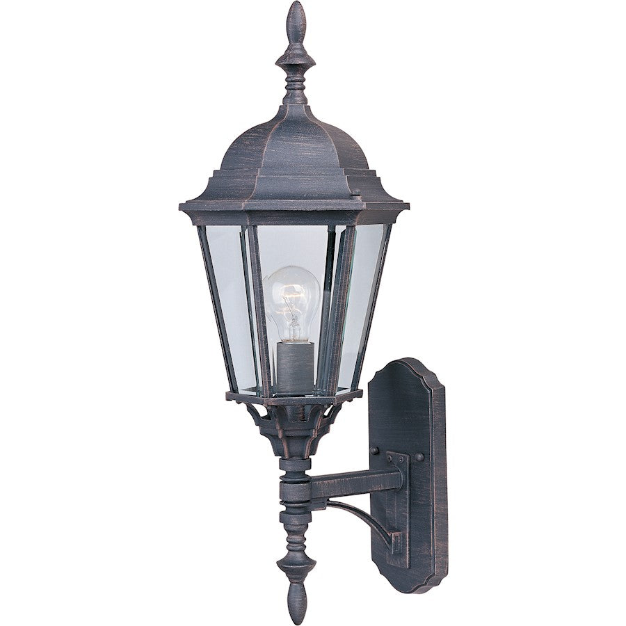 Maxim Westlake Cast 1-Light Outdoor Wall Lantern Rust Patina