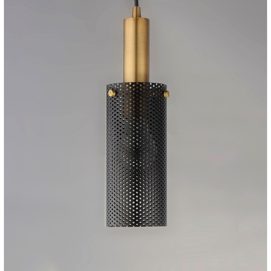 1 Light Mini Pendant, Black