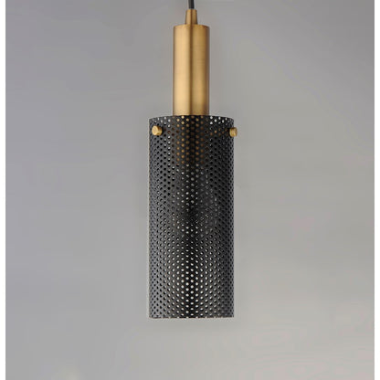 1 Light Mini Pendant, Black