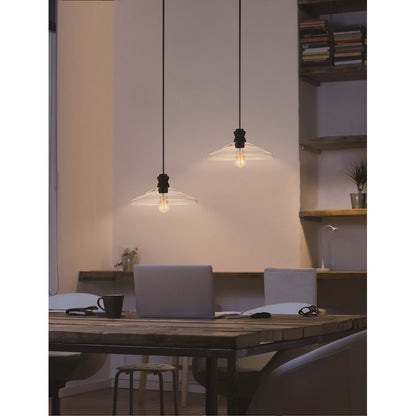 1 Light Pendant, Weathered Oak