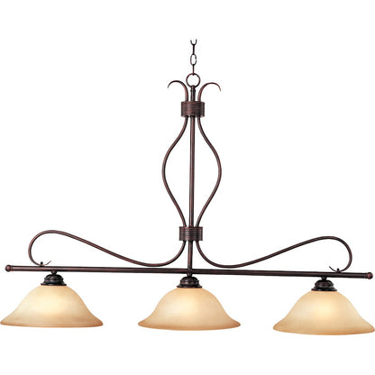 Maxim Lighting Basix 3-Light Pendant Oil Rubbed Bronze