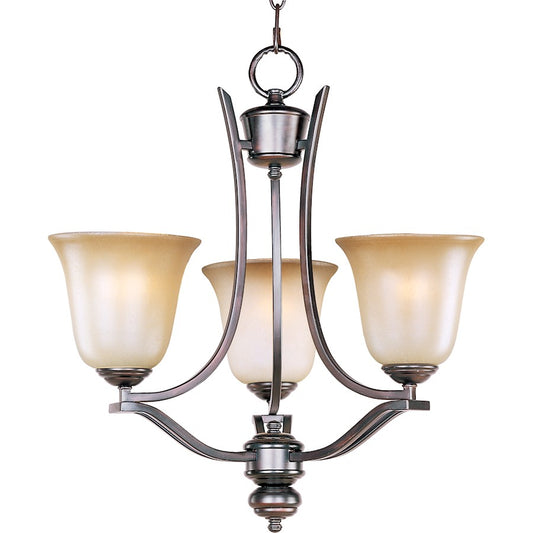 Maxim Madera 3-Light Chandelier Oil Rubbed Bronze