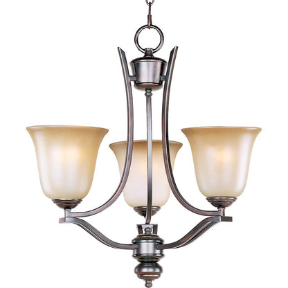 Maxim Madera 3-Light Chandelier Oil Rubbed Bronze