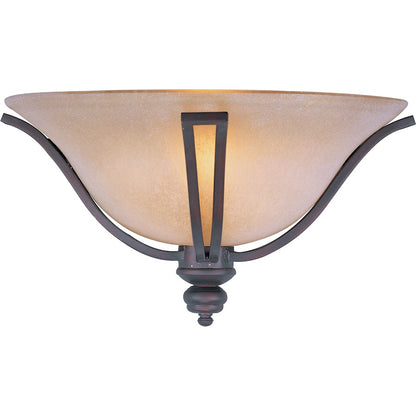Maxim Madera 1-Light Wall Sconce Oil Rubbed Bronze
