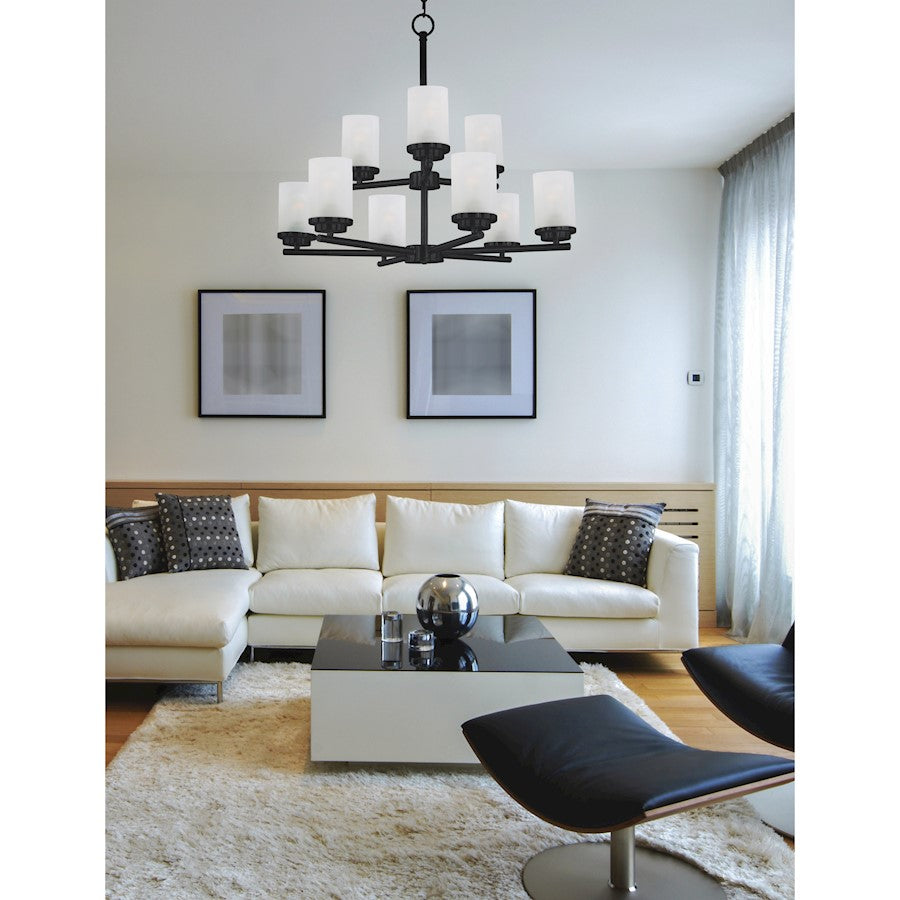 Corona Chandelier, Black